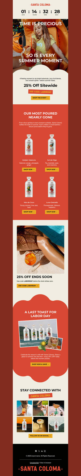 Gamification Email Template — Spin and Win