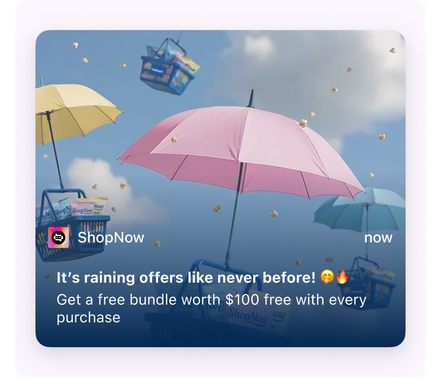 Stand out with full-bleed background images