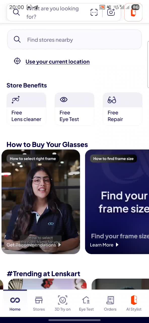 Lenskart Uses Stories with Language Toggle to Personalize the Buying Journey