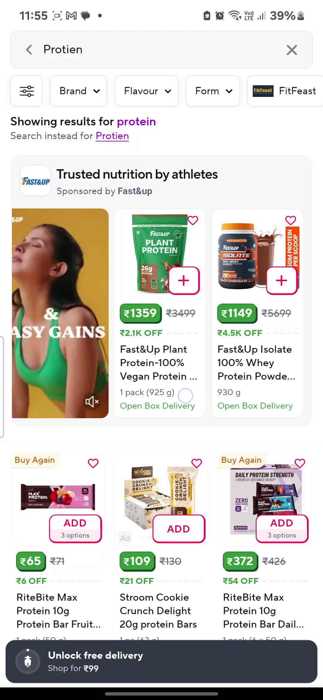 Zepto Uses Video Widgets to Drive Product Discovery