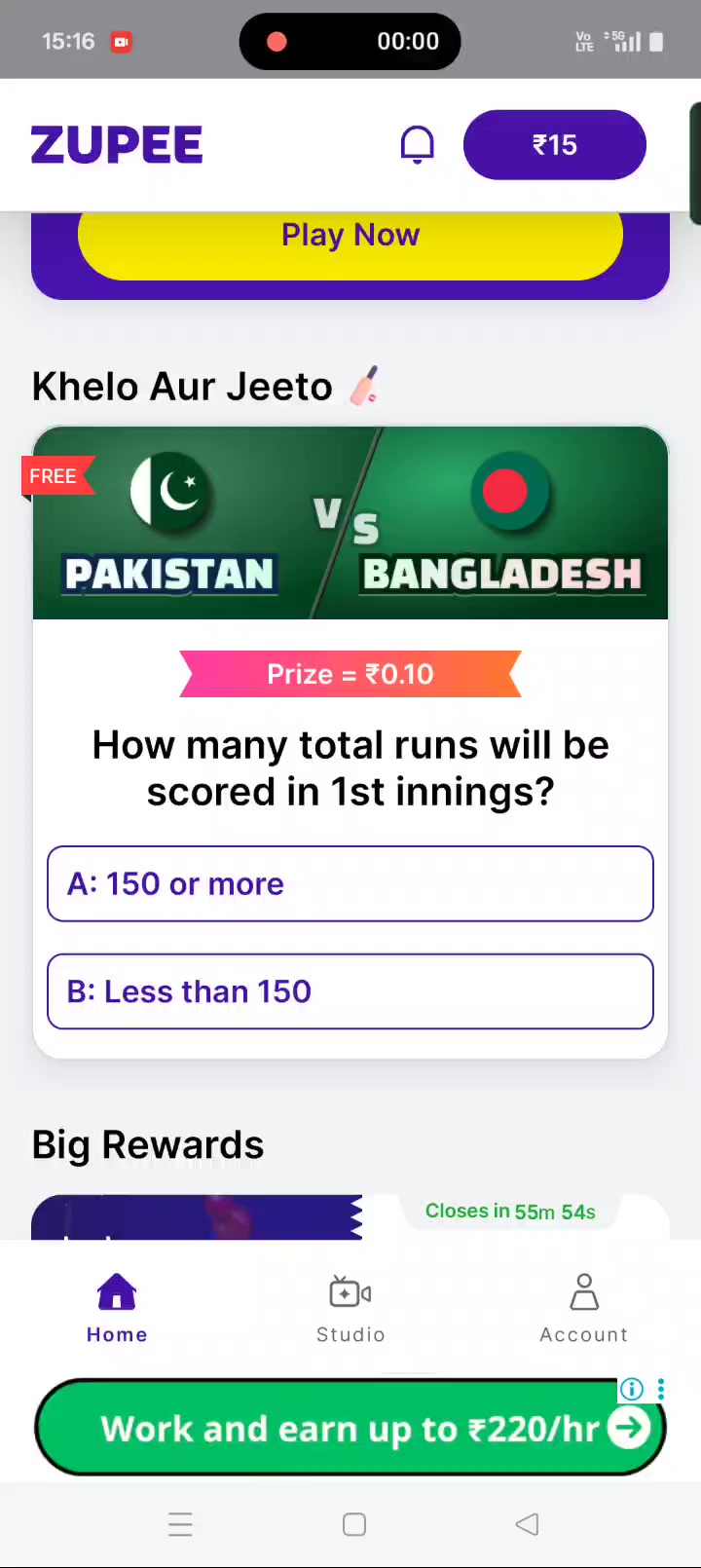 Zupee Engages Users with Inline Quiz and Timer Transitions