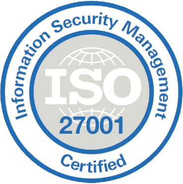 ISO 27001 Certified
